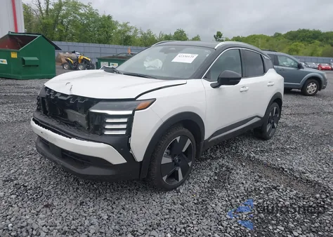 2025 Nissan Kicks Sr Intelligent Awd from USA, damaged, VIN 3N8AP6DD8SL307166